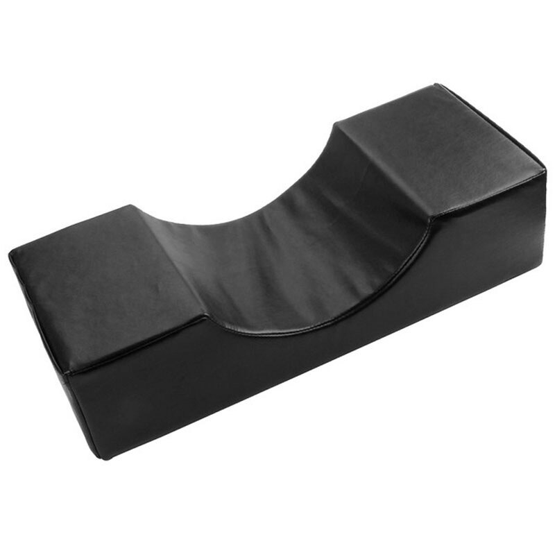 Memory Foam Make Wimper Extension Kussen Enten Lash Kussen Professionele Wimper Extension Kussen: Black  PU