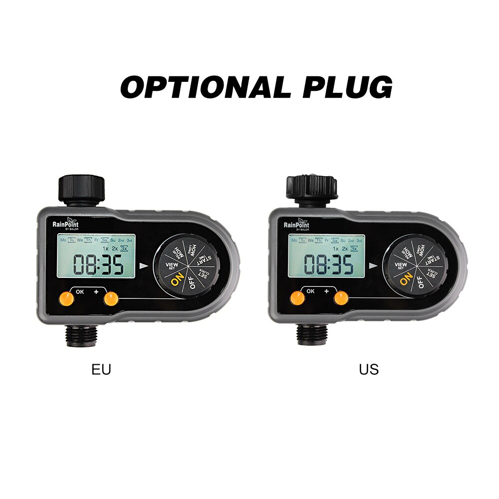 Programmable Hose Faucet Timer Water Timer Irrigation System Digital Hose Sprinkler Automatic Garden Watering Controler