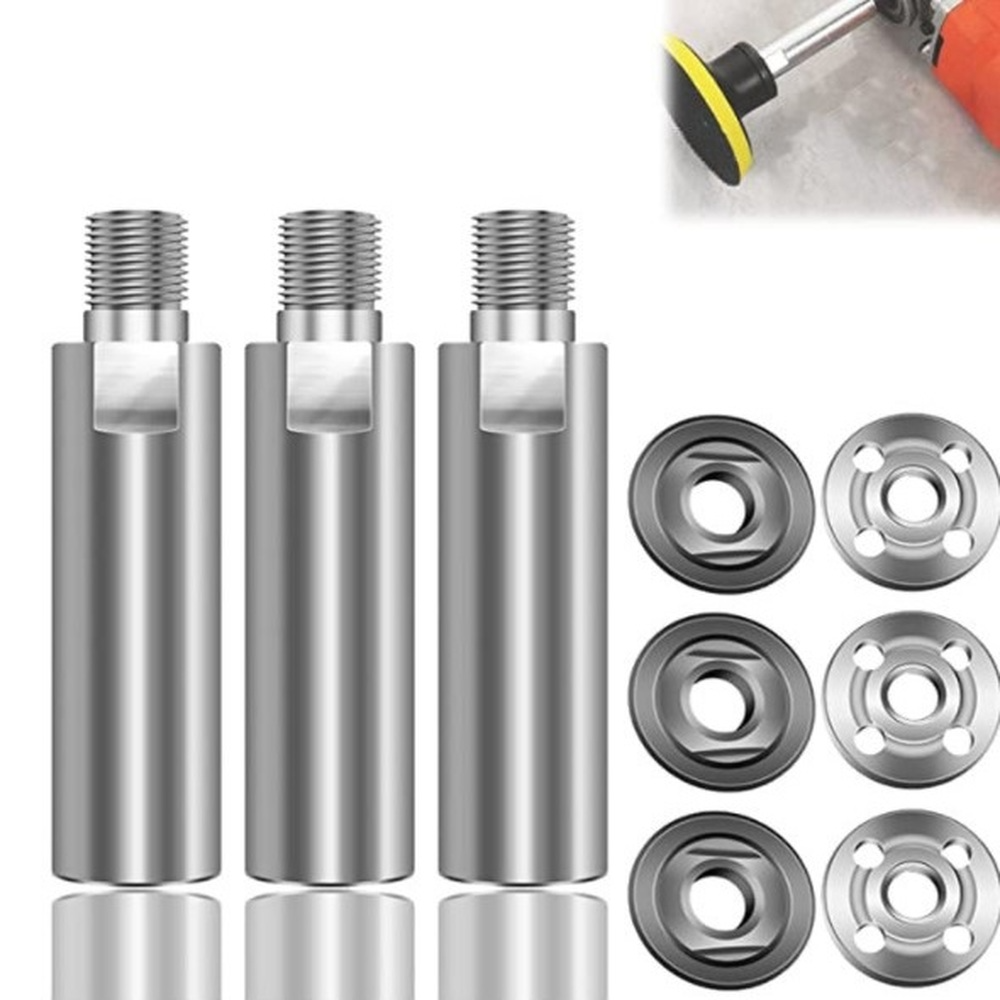 M10 M14 Gewinde Adapter Verlängerung Stange 65-115mm Winkel Schleifer Verlängerung Pleuel Schleifen Verbindung Energie Werkzeug