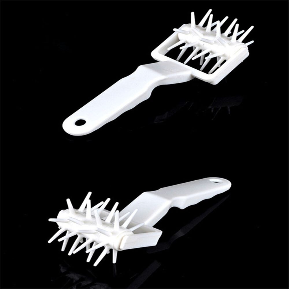 Pie Pizza Cookie Cutter Pastry Plastic Bakken Tools Bakvormen Embossing Deeg Roller Pitter Cutter Craft