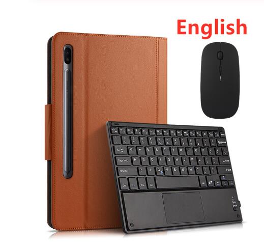 Tab S6 10,5 Fall Für Samsung Galaxy Tab S6 10,5 SM-T860 SM-T865 Bluetooth tastatur Schutzhülle PU Leder tablet Fall