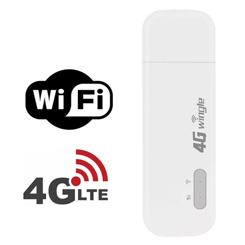 Router WiFi 4G Modem USB Mobile WiFi 150M Dongle WiFi USB per Hotspot Wireless con Slot per schede SIM