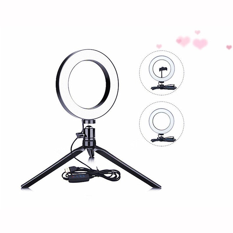 10 inch led selfie ringlicht studiofotografie foto ring invullicht met statief voor smartphone make-up