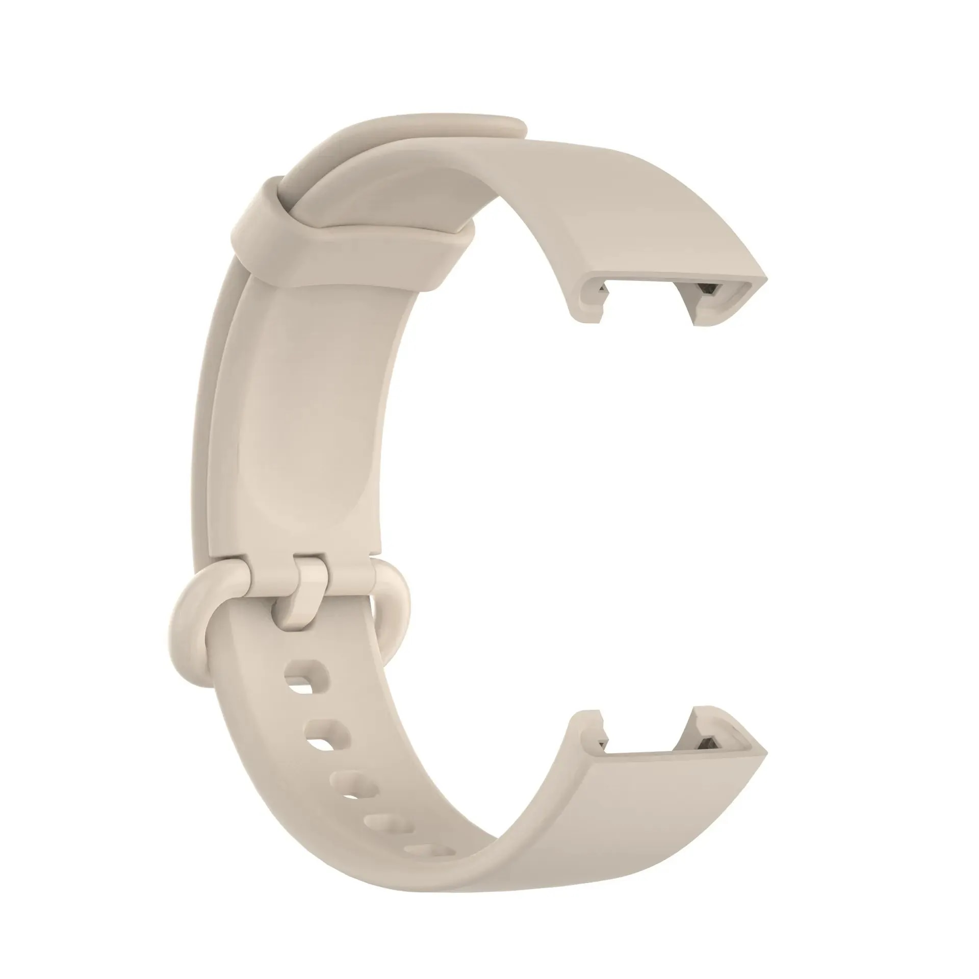 Voor Xiaomi Mi Horloge Lite Band Horlogeband Siliconen Zachte Horloges Bandjes Xaomi Xiomi Xiami Xaiomi Xaiomi Miwatch Licht: Zilver / 24 mm