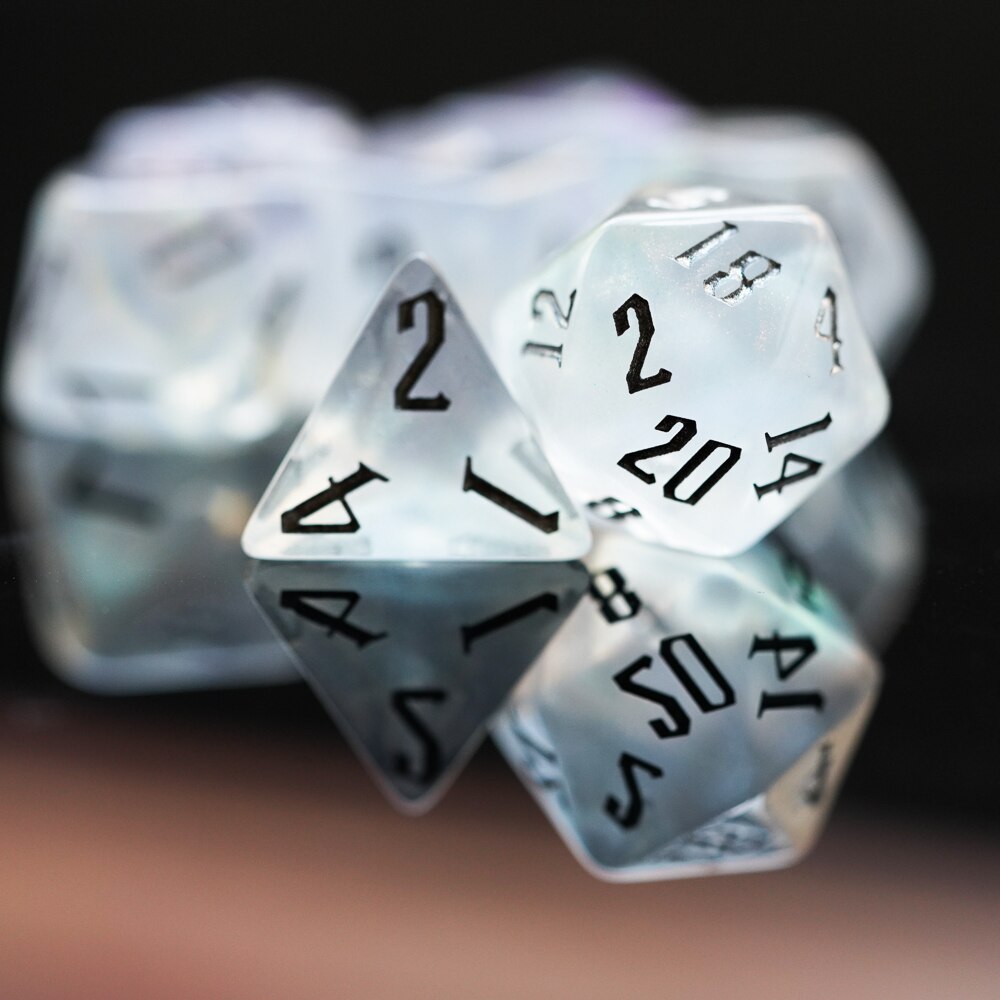 7 Stks/set Meerdere Kleuren Glitter Dnd Dobbelstenen D & D Dobbelstenen D4 D6 D8 D10 D % D12 D20 Polyhedral games Dobbelstenen Set Voor Tafel Games Mtg Rpg