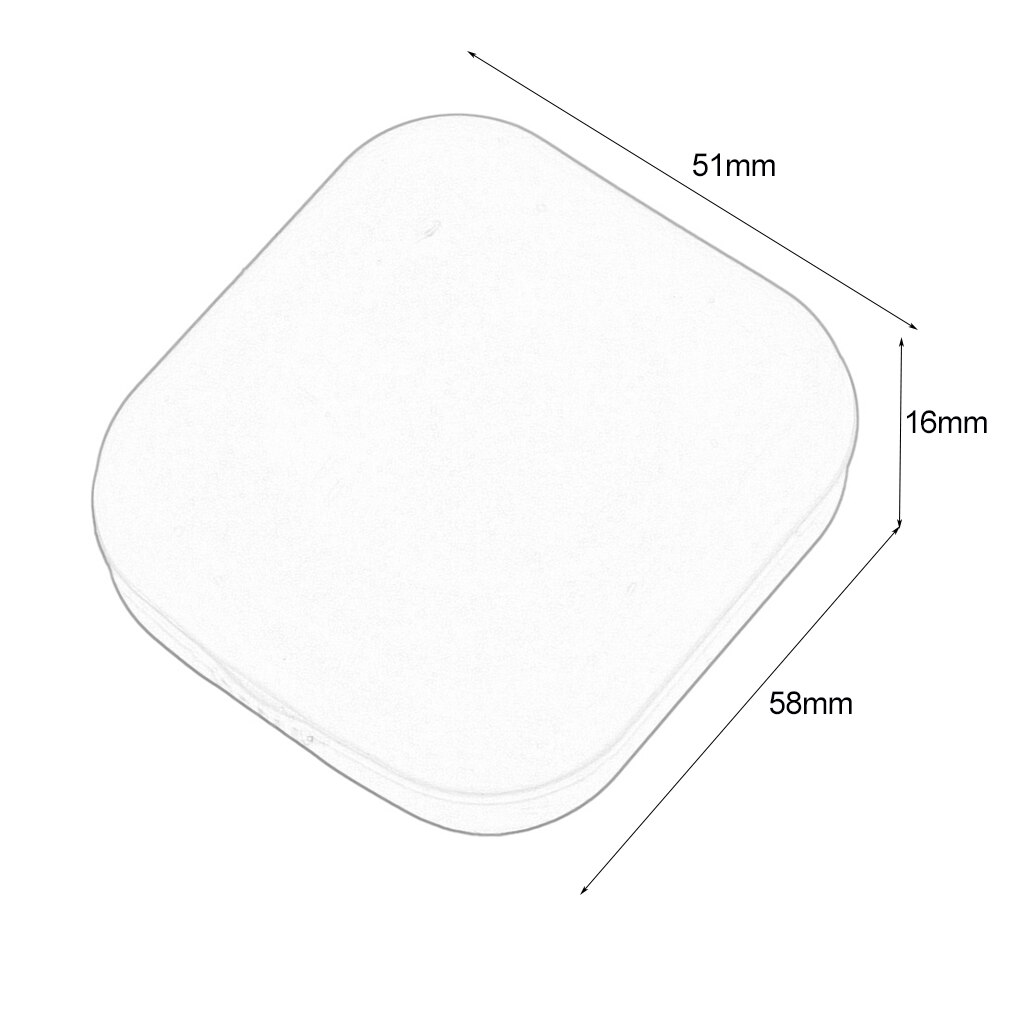 Mini Estuche para gafas de contacto, portátil, de plástico, para viajes al aire libre, contenedor de lentes de contacto con espejo, fácil de llevar para el cuidado de los ojos
