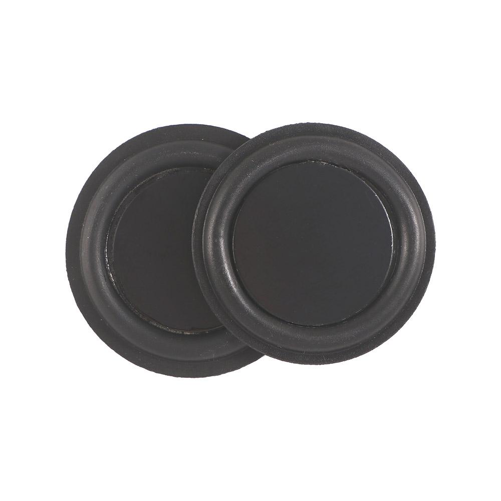 Subwoofer en caoutchouc avec membrane vibrante, haut-parleur, basses, religions passives, 30mm, 40mm, 45mm, 50mm, 52mm, 62mm, 2 pièces