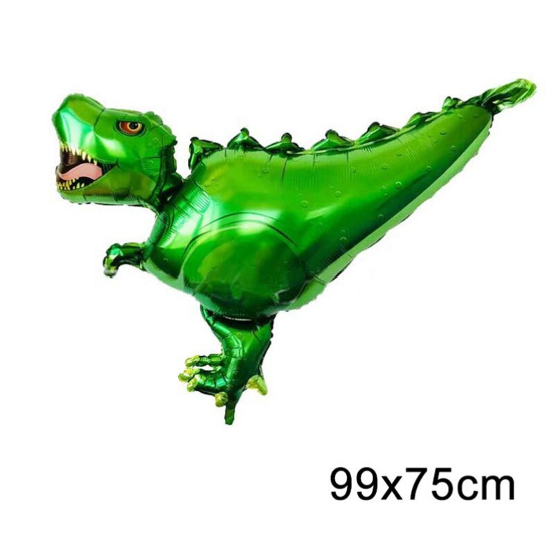 The 1pcs Giant Dinosaur Foil Balloon Children's Dinosaur Party Birthday Decorations Balloons Kids Toys Boys Animal Balloons: H