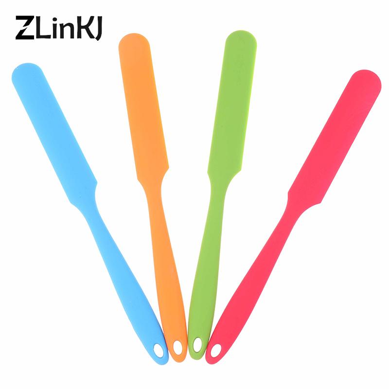 Popular Resistant Flexible Non-Stick Slim Silicone Spatula Kitchen Tools Utensil Cooking Baking Cake Icing Mixing Tools