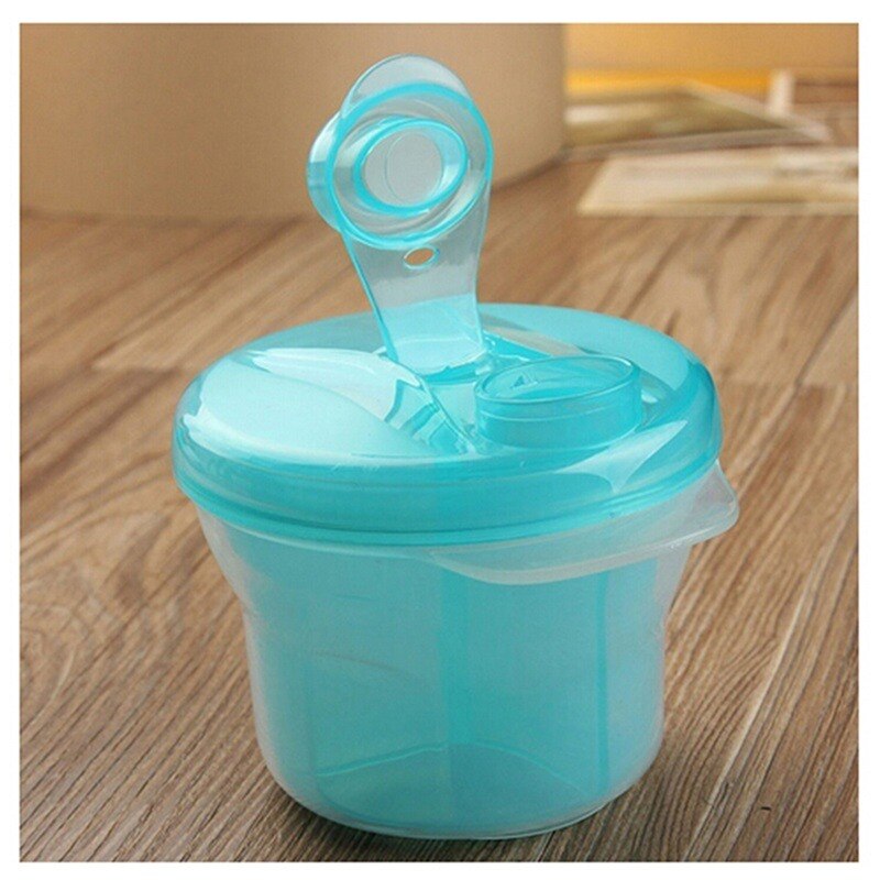 Hoge Capaciteit Baby Melkpoeder Container Melkpoeder Container Babyvoeding Opbergdoos Dubbele Laag Zuigelingen Voeden Doos Voor Pasgeboren