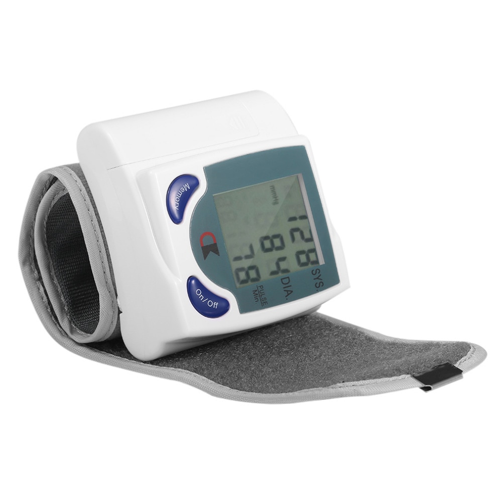 Gezondheidszorg Automatische Digitale Pols Bloeddrukmeter Voor Meten Heart Beat Pulse Rate Dia Tonometer Bloeddrukmeter