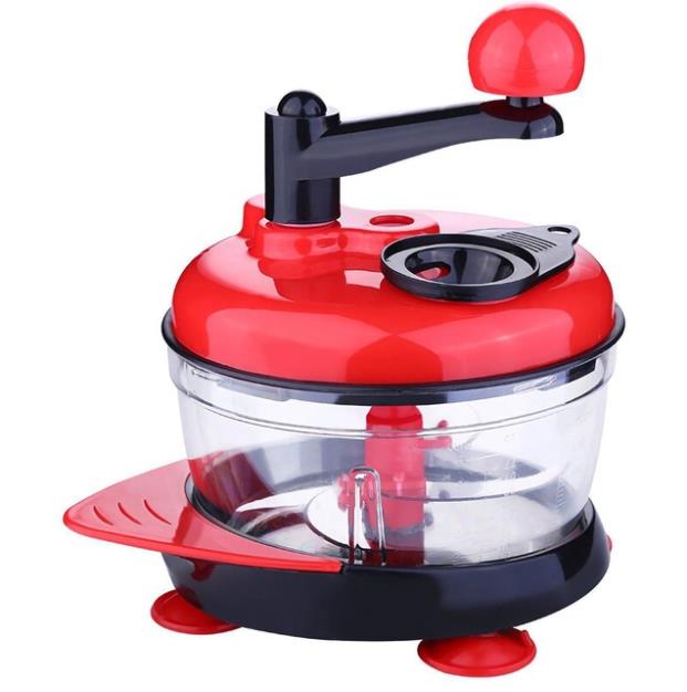 2000ml Meat Slicer Machine Kitchen Manual Food Processor Egg Mixer Fruit Vegetable Nut Meat Chopper with 3 Gears Kitchenware