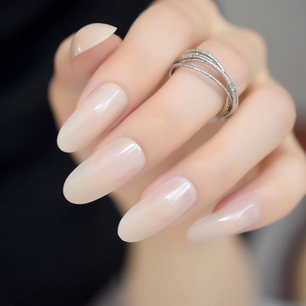 Neon Tip Druk Op Nagels Citroengeel Vierkante Zomer Nep Nagels Uv Gel Medium Lange Acryl Tips: L5206