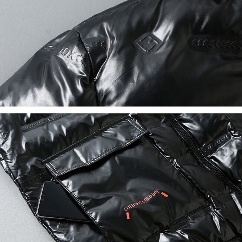 Männer Winter Parka 12XL 11XL 10XL Plus Größe Jacken Männer Verdickte warm Mit Kapuze Mäntel Männlich Oberbekleidung Große Größe Männer glänzend Jacke