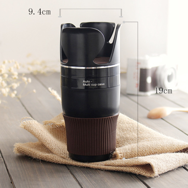 Eafc Multifunctionele Auto Drinkfles Houder Draaibaar Water Bekerhouder Zonnebril Phone Organizer Auto Interieur Accessoires