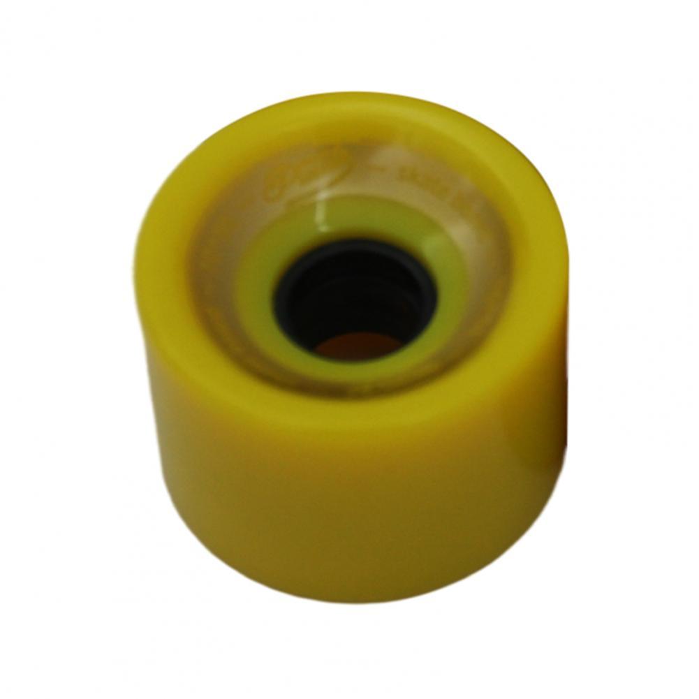 Roues de patins pratiques, stables, robustes, couleur vive, bonne résistance, 1 pièce/4 pièces:  Yellow 1pc