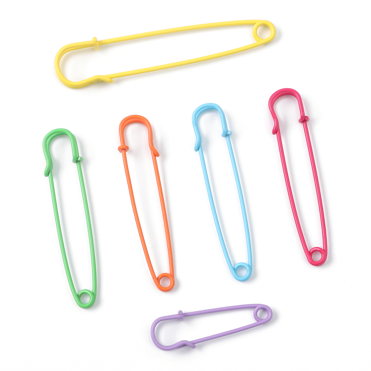 2/5 pezzi spille di sicurezza in metallo spille spille strumenti per cucire spille colorate per gioielli fai da te accessori per cucire grandi forniture per indumenti