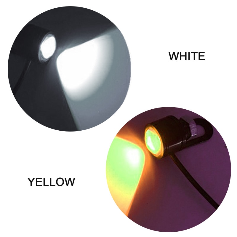 2 Stks/paar 12V Motorfiets Led Strobe Lichten Motorfiets Eagle Eye Flash Licht Waarschuwing Remlicht Lamp Spotlight Moto Onderdelen