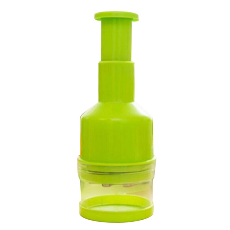 Zwiebel Hand Zerhacker Knoblauch Druck Zwiebel Cutter Gemüse Hubschrauber Tomaten Brecher Obst Gemüse Werkzeug Schneidemaschine Gerät: Grün