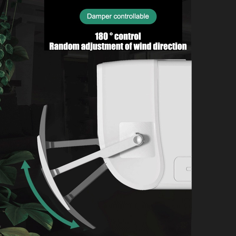 Adjustable Air Conditioning Baffle Shield Telescopic Portable for Home Bedroom HVAC Systems & Parts TB