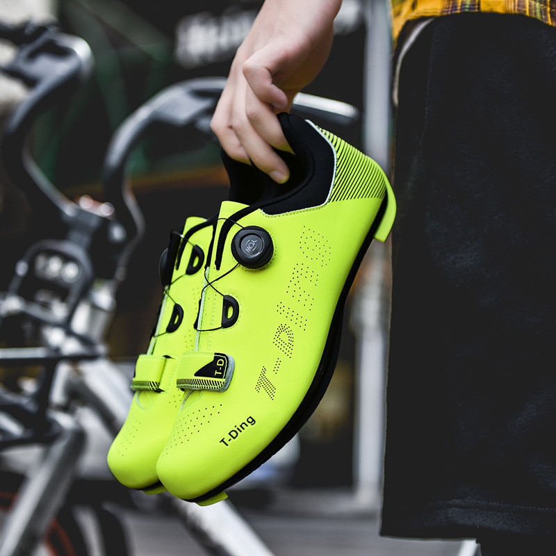 Mtb Fietsschoenen Mannen Mountain Professionele Zelfsluitende Racefiets Sneakers Outdoor Sport Fiets Schoenen