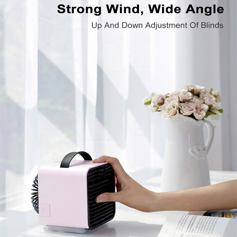 mini anion wentylator klimatyzacji ambona chłodnica chłodzenie przenośny klimatyzator fajne chłodzenie letni wentylator robić sypialni domu