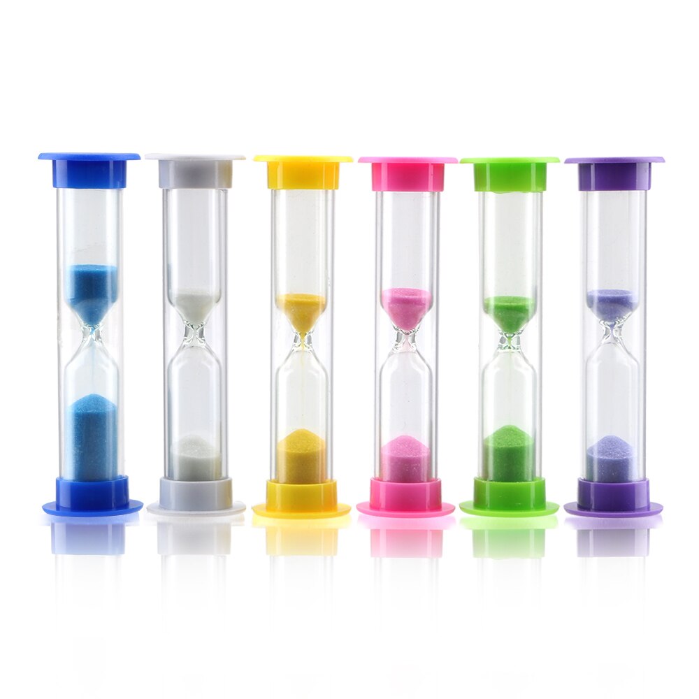 Hoomin mini timer børn sand timer ur timere farverigt timeglas til børn