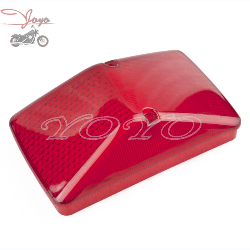 Motortycle Rear Brake Indicator Tail Light Lamp Lens Cover For KLX250R KLX300R TTR250 TT-R250 XR250R XR400R