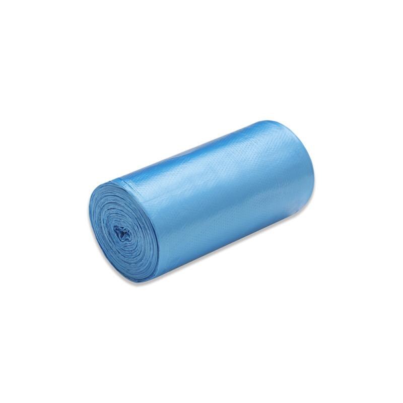 Monokrome fortykkede skraldeposer er bekvemme miljømæssige rene skraldeposer plast skraldespande skraldeposer: Blå