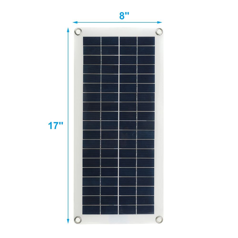 80W Solar Panel Kit 12V Solar Panels With 10/20/30A Controller Waterproof Solar Cells for Car Yacht RV Battery Charger