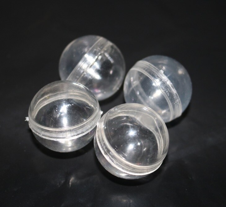 30Pieces Diameter:28mm Empty Plastic Toy Capsule Egg shell Vending Machine Round Clear Plastic Capsule -Food grade PS