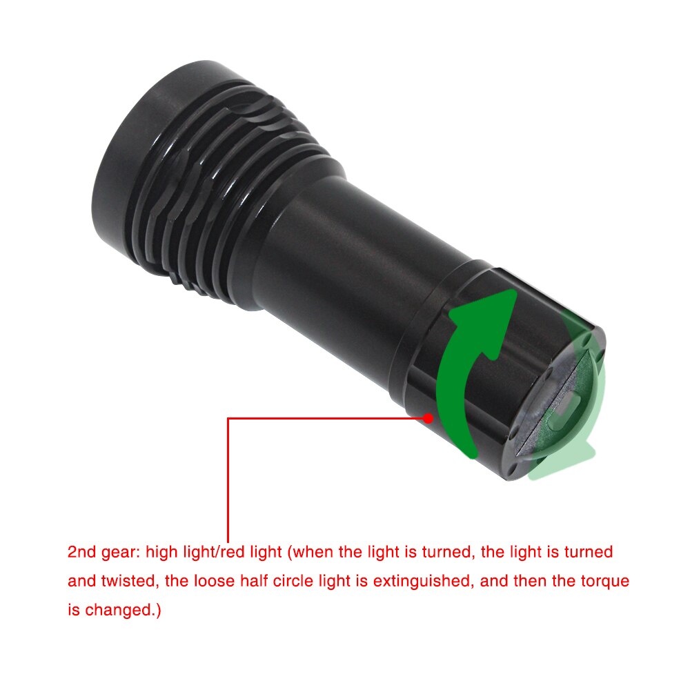 4x XM-L2 LED +2x XPE LED Photography Video Diving flashlight 4 LED Underwater Torch Waterproof Lantern+ 32650 Battery+Charger