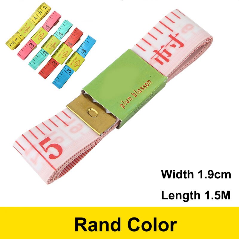 Mesureing Tape Retractable Foot Measure Ruler For Sewing Meter Children's Growth Mini Soft Inch High Precision Double Scale: 19-15M