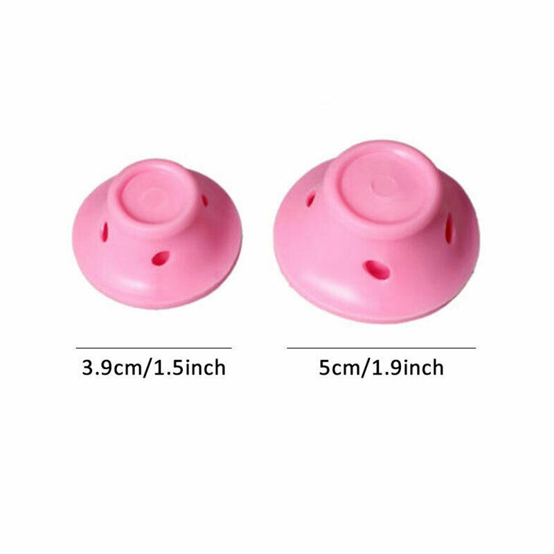 10/20/30 pçs/set Borracha Macia Cuidado Do Cabelo Mágico Modelador de Cabelo Rolos de Silicone Sem Calor Sem Grampo de Cabelo curling Styling Ferramenta DIY