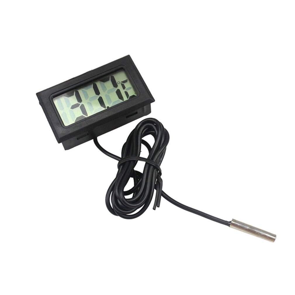 Elektronische Digitale Anzeige Digital Thermometer Fisch Kühlschrank Wasser Temperatur Messer Thermometer Wasserdichte Sonde