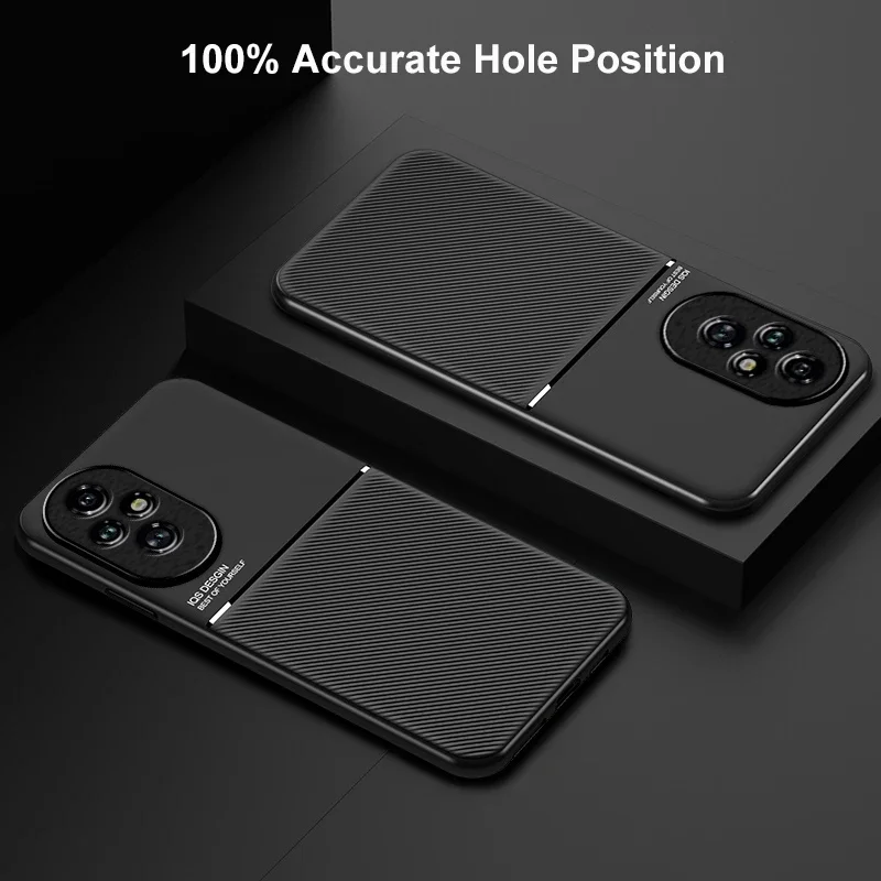Capa magnética de couro pu para honor 200 pro, capa traseira fosca de silicone com proteção total para honor 50 60 70 80 90 100 pro