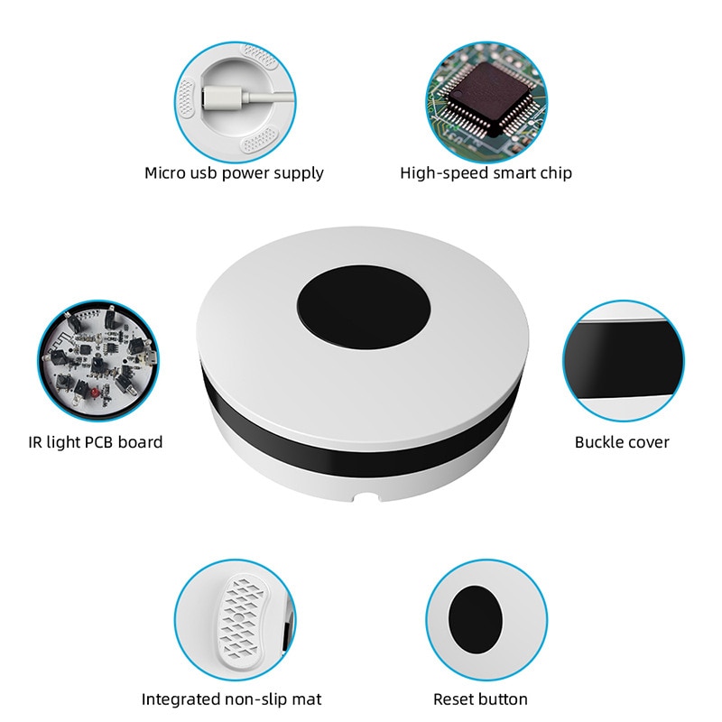 Aplicación Universal de infrarrojos para hogar, Smart IR, Control remoto por WiFi, compatible con Alexa Siri, asistente de Google