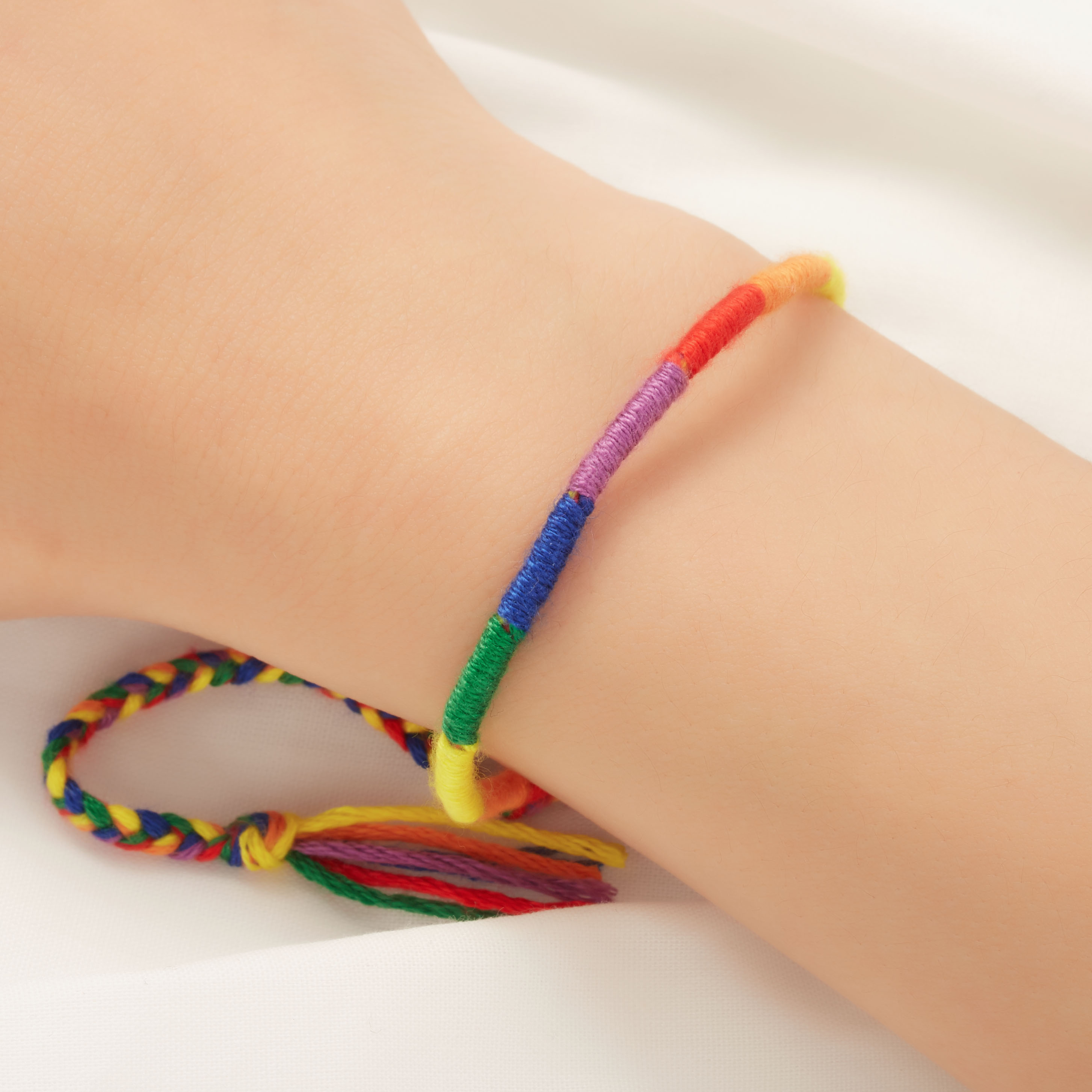 Lgbt Rainbow Armbanden Voor Vrouwen Mannen Charm Handgemaakte Verstelbare Weaving Touw Armband Paar Gay Pride Sieraden Vriendschap
