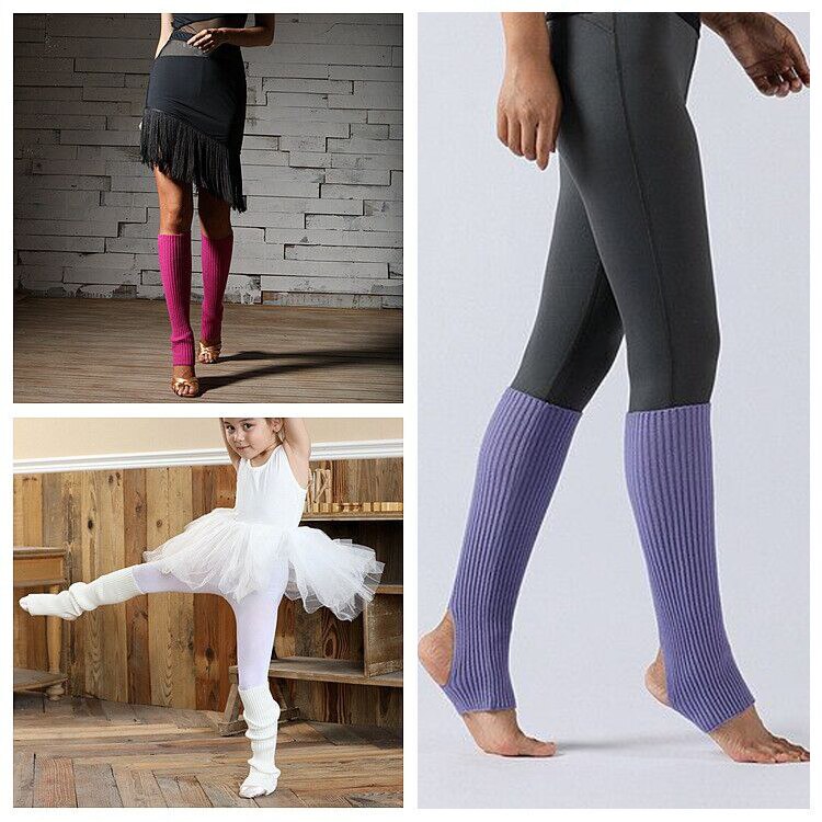 Kinderen Adult &#39;S Beenwarmers Gebreide Sport Beschermende Wol Ballet Benen Cover Yoga Latin Dance Voet Warm Lolita Sokken