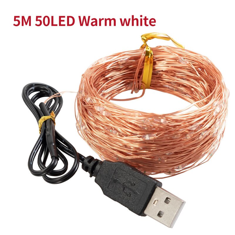 5M Christmas Lights Decoration LED Curtain Lamp Bedroom Lights Wedding Party Christmas For Window Home Outdoor Decoration