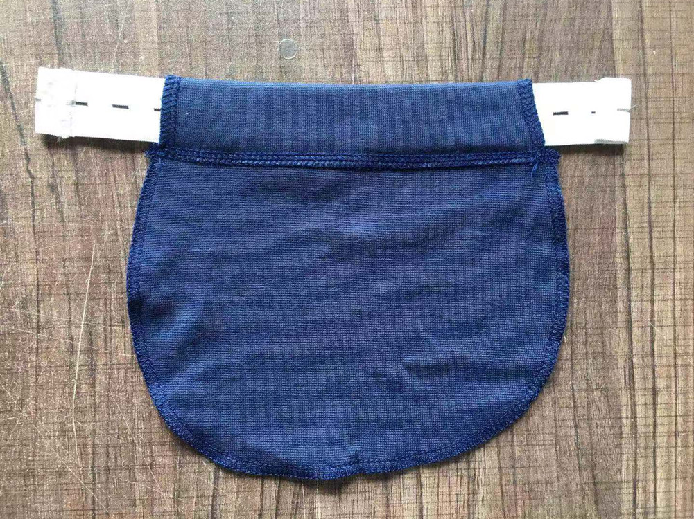 Bærbar 1 stk knapbælte forlængerspænde gravid diy tøj syforsyninger: Blå