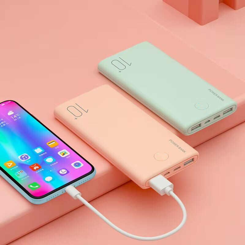 Chargeur mobile à grande capacité, 10000mah, charge rapide, mini paquet général