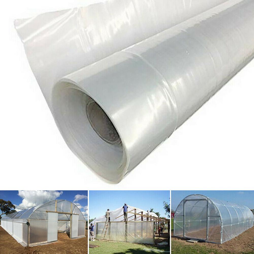 Invernadero de verduras de 0,04mm, cubierta de polietileno para cultivo agrícola, lámina de película transparente, impermeable, Anti-UV, protección de jardín para plantas