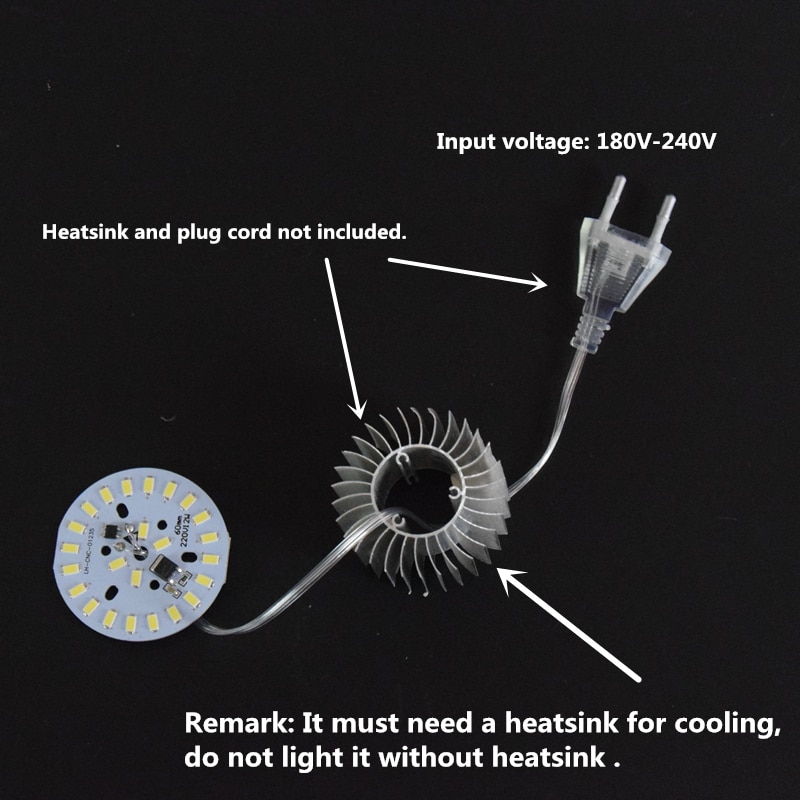 AIFENG AC220V integrated ic driver Light Source For LED Bulb 3W 5W 7W 10W 12W 15W 18W 24W 5730 SMD with led pcb module plate