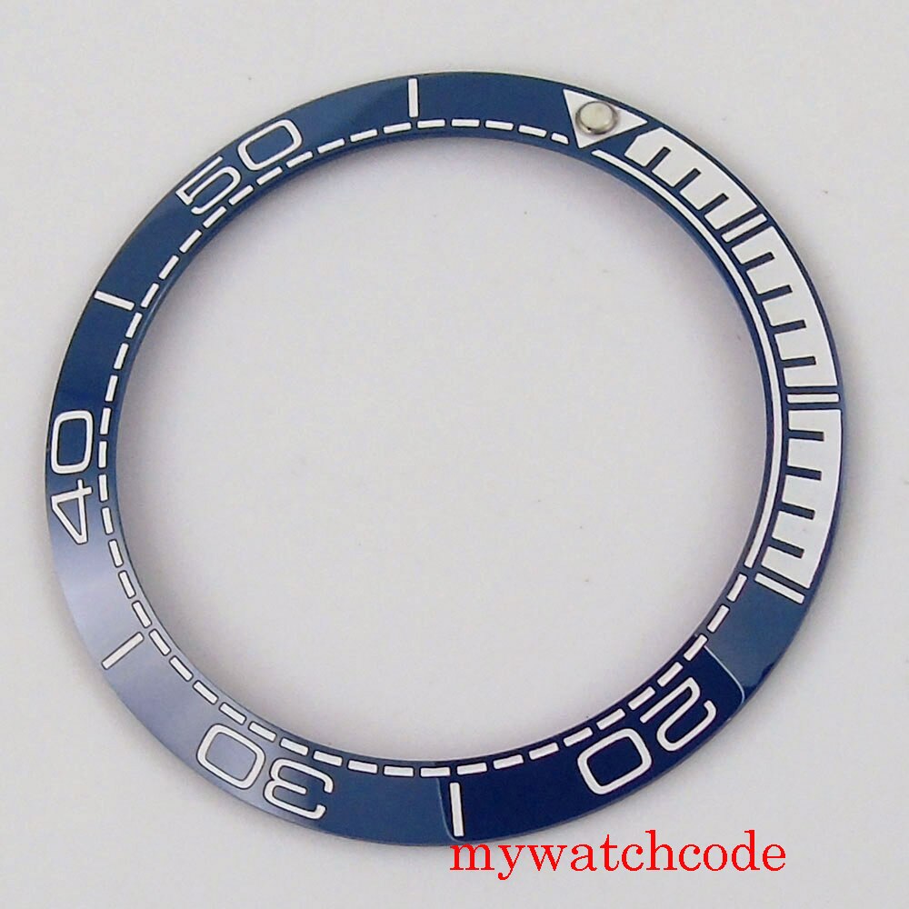 Ceramic Watch Bezel Insert Ring 38mm Fit For 40mm Men Watches Wristwatch Parts: NO.14
