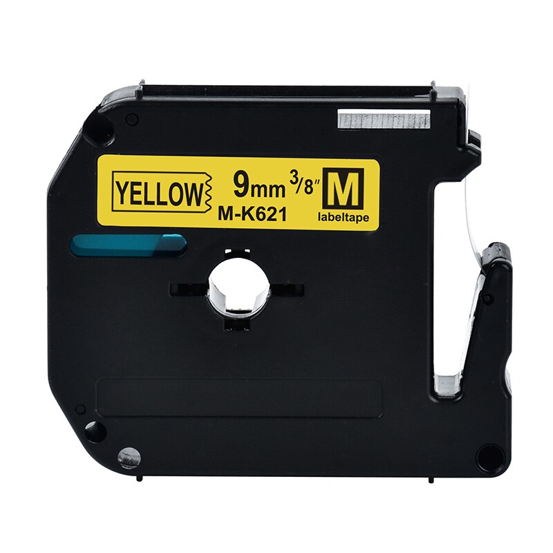 Multicolor 9/12mm mk231 tapes Compatible for Brother p-touch Label Printer mk-231 M-K231 MK-231 mk131 mk-131 m-k131 mk 431 531: 9mm black on yellow