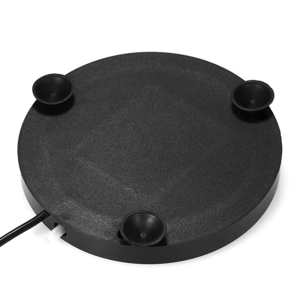 Akvarie lys nedsænket 9/12 stk led luftboble lys farverig indretning akvarie belysning rgb til akvarie akvarium cirkulær