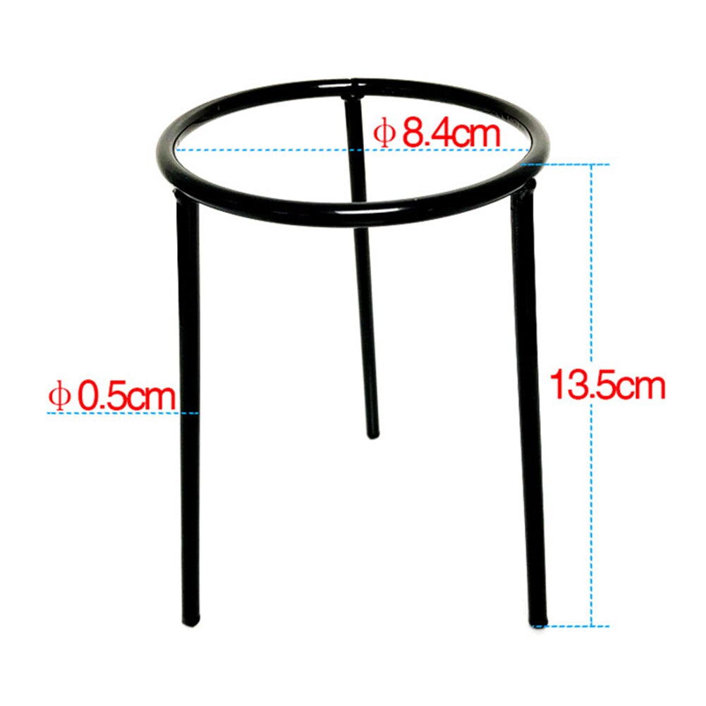 Alcohol Lamp Cast Iron School Support Lab Tripod Stand Durable Crucible