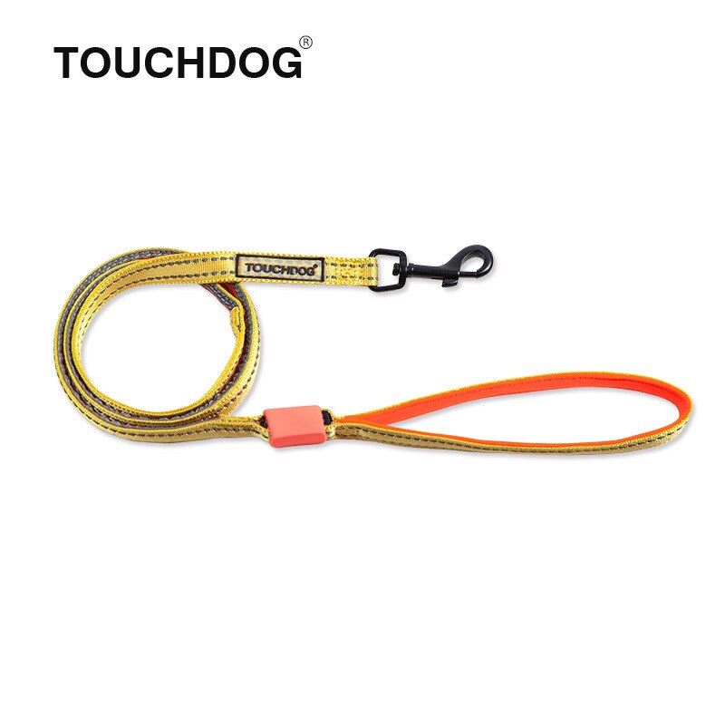 Touchdog koiran valjaat led valot koiran talutushihna heijastavat koiran kaulapannat valjaat koirille lemmikkitarvikkeet pienet keskisuuret koirat: Tdle 00080d / L