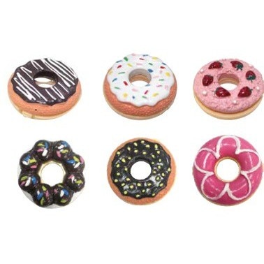 Lot 12 Lippenbalsems Donuts-Details En Voor Bruiloften, Doopfeesten, Communies, Verjaardag En Partijen.